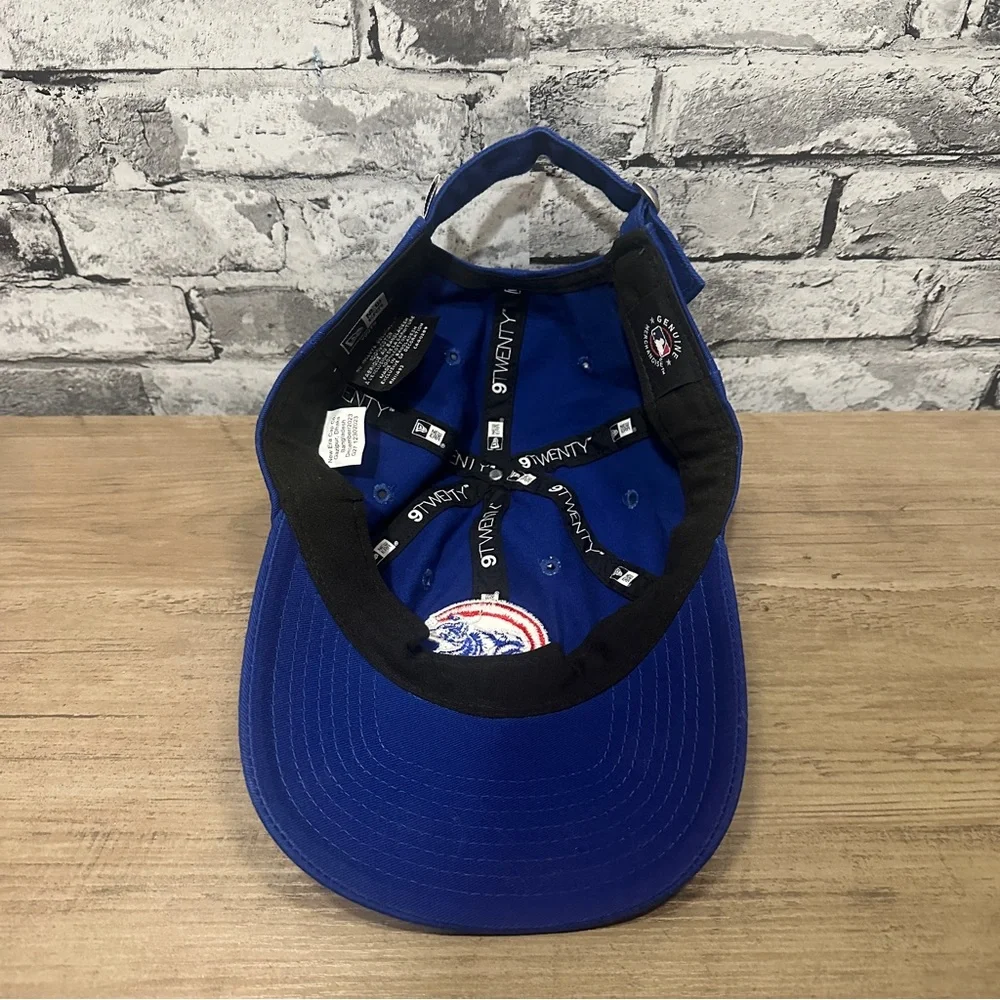 EUC New Era Blue Kids Chicago OS Adjustable